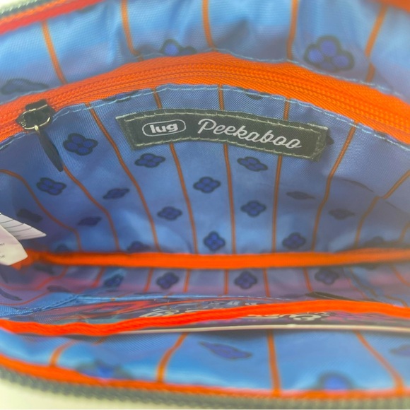 Lug Peekaboo Crossbody Bag w/ Crossbody Strap - Papaya EUC - Picture 3 of 5